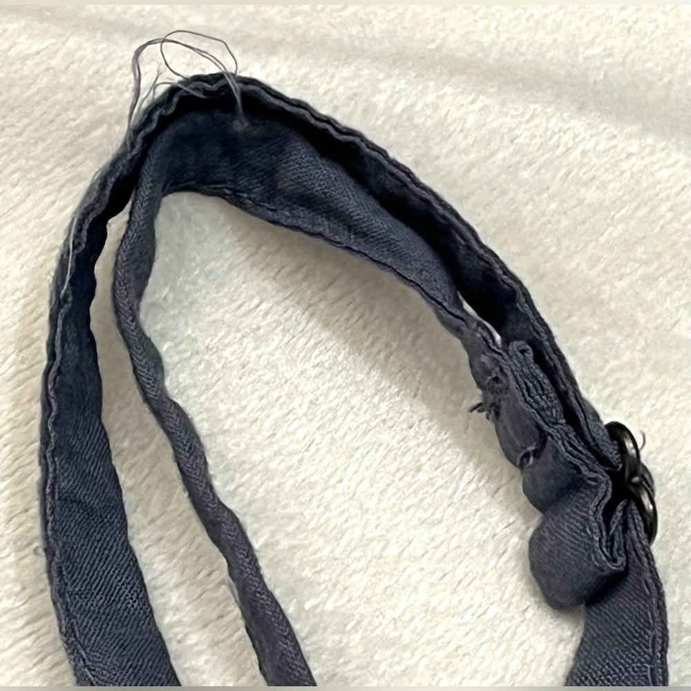 Hollister California Women’s Blue Eyelet Dress with Smocked Top Adjustable Strap - Picture 12 of 15